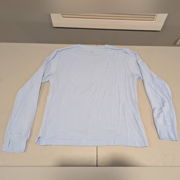Jamby's Women's Long-Sleeve JamTee T-Shirt, Glacier Blue Color, Size M - Picture 4 of 4